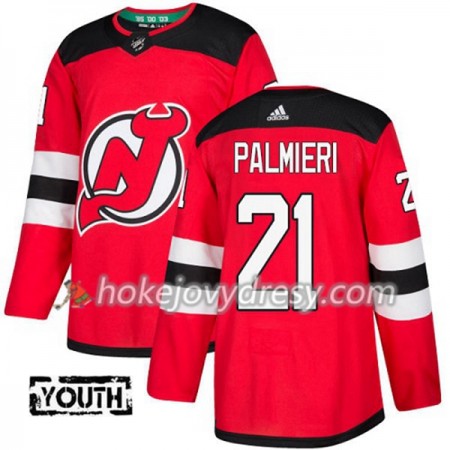 Dětské Hokejový Dres New Jersey Devils Kyle Palmieri 21 Červená 2017-2018 Adidas Authentic